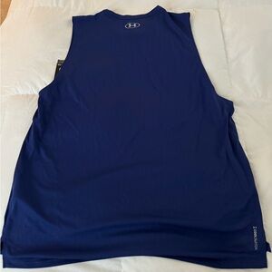 Under Armour blue tank top
